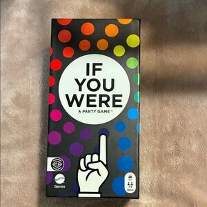 Mattel Party Game, If You Were